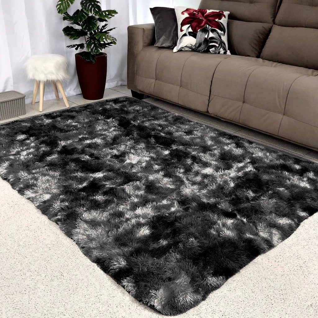 Tapete Shaggy Peludo 1,50x1,00 Super Macio 4cm – Conforto Luxo Para Sala/Quarto + Promoção Imperdível
