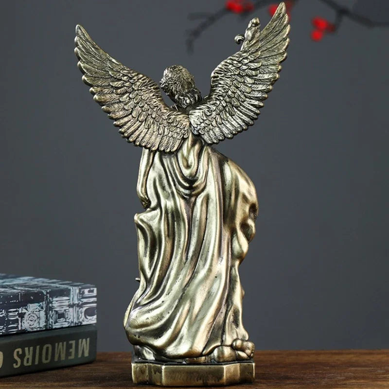 Estátua São Miguel Arcanjo – Escultura Decorativa de Proteção para Casa