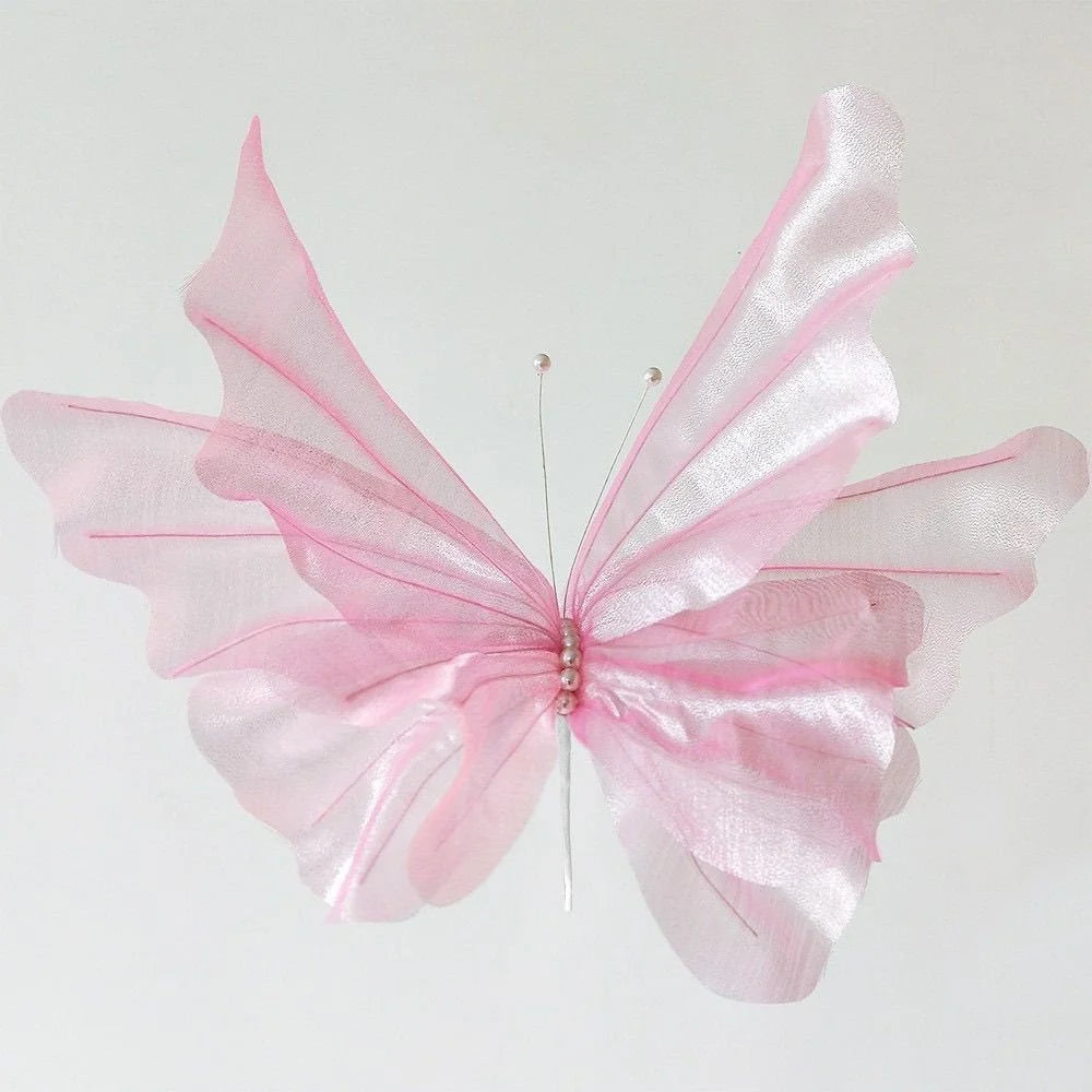 Borboleta Decorativa 3D – Enfeite Delicado para Jardim, Festa ou Decoração