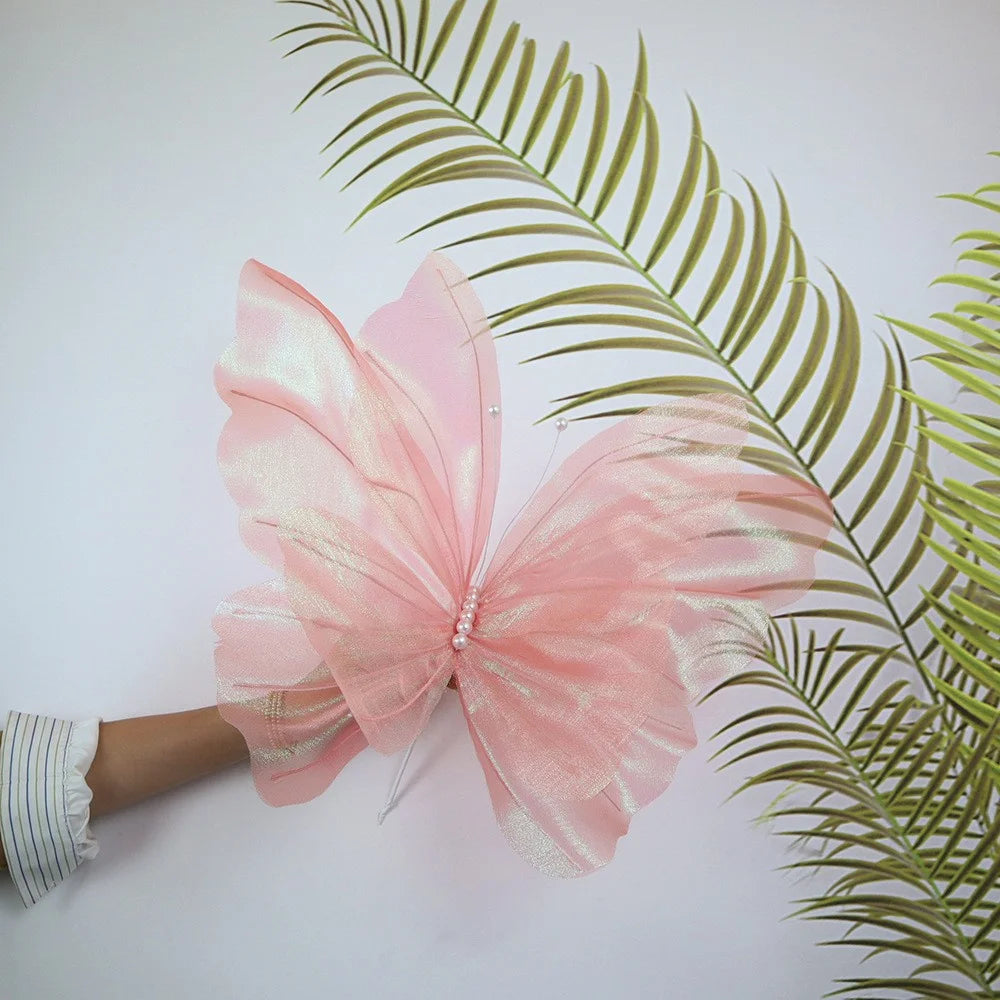 Borboleta Decorativa 3D – Enfeite Delicado para Jardim, Festa ou Decoração