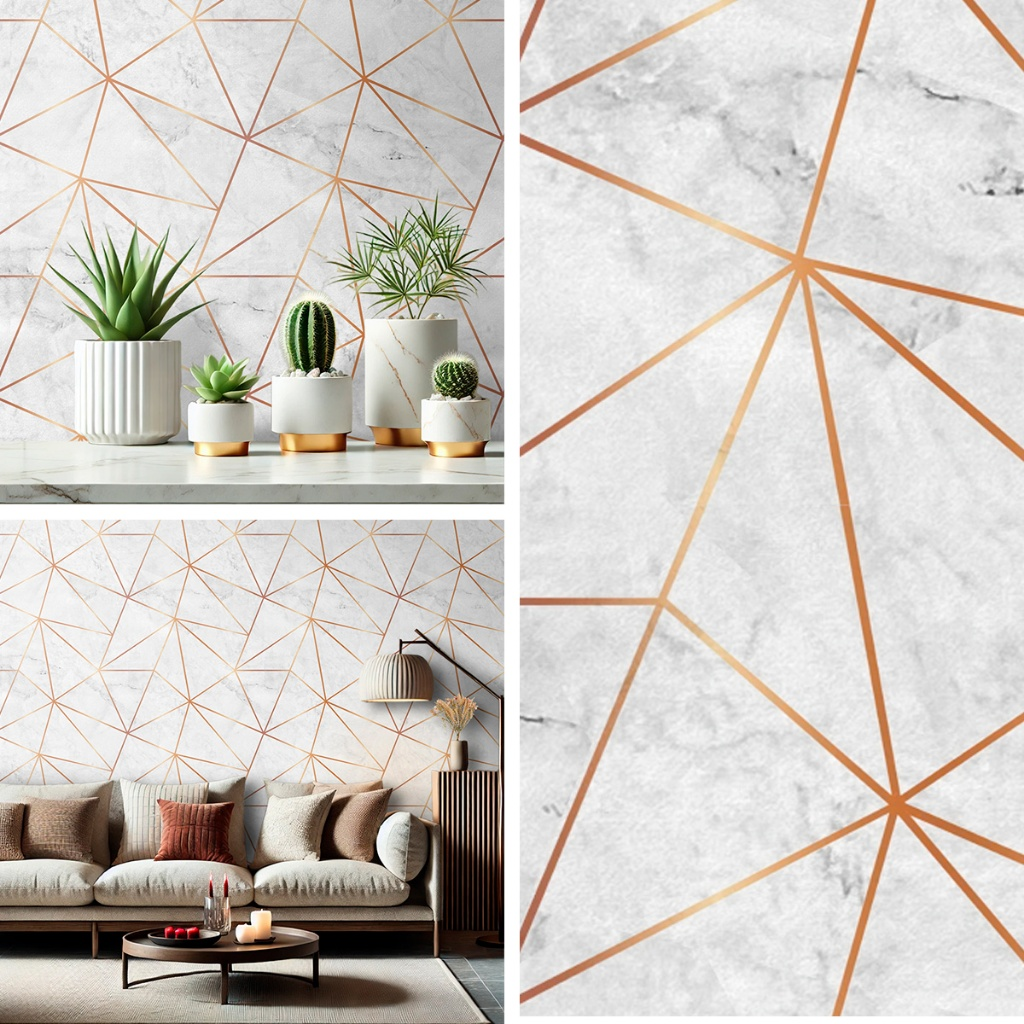 Papel de Parede Adesivo Ripas Madeira Clara – Decorativo Autocolante para Sala e Quarto - Vários modelos.