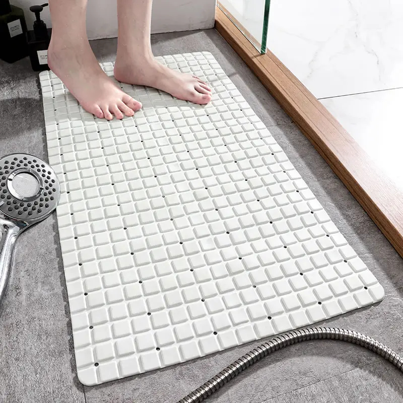 Tapete Antiderrapante para Box com Ventosas Segurança Total Banheiro 38x68cm