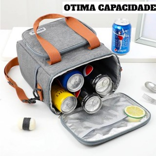 Bolsa Térmica Marmita Lanche Bebida Grande Capacidade Piqueniques para Viagens ao Ar Livre Na Praia
