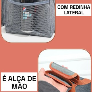 Bolsa Térmica Marmita Lanche Bebida Grande Capacidade Piqueniques para Viagens ao Ar Livre Na Praia