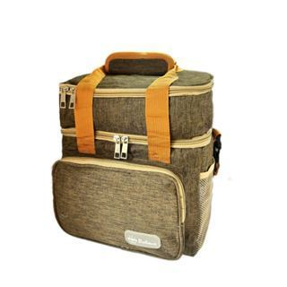Bolsa Térmica Grande Marmita Lanche Bebida Fitness Viagem Academia Impermeável