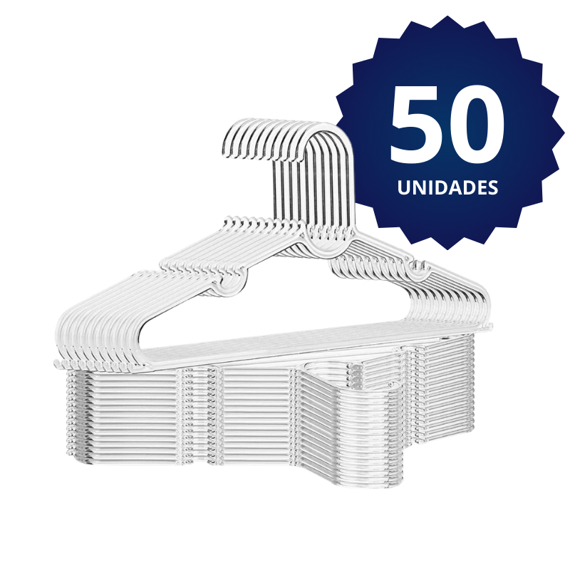 Kit Cabides Acrílicos Transparentes – Mais Espaço e Organização no Guarda-Roupa (Ultra Resistente)