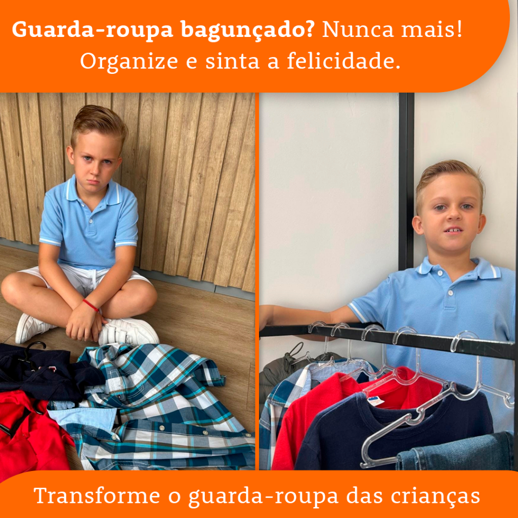 50 CABIDES ACRILICO INFANTIL conjunto organizador de calça adulto único com 30cm
