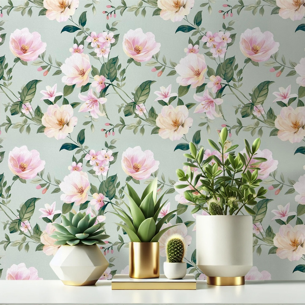 Papel de Parede Adesivo Ripas Madeira Clara – Decorativo Autocolante para Sala e Quarto - Vários modelos.