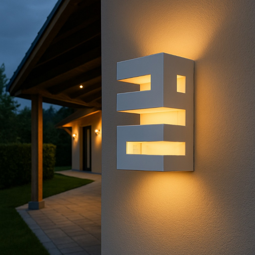 Kit Com Iluminarias Arandela Decorativa Interno Externo Spot Parede a Prova D água A+