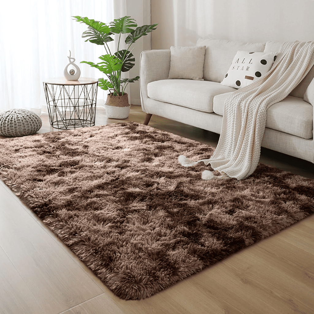 Tapete Shaggy Peludo 1,50x1,00 Super Macio 4cm – Conforto Luxo Para Sala/Quarto + Promoção Imperdível