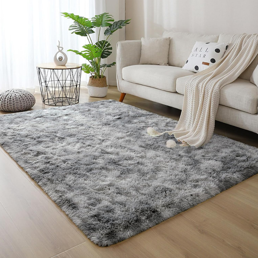 Tapete Shaggy Peludo 1,50x1,00 Super Macio 4cm – Conforto Luxo Para Sala/Quarto + Promoção Imperdível