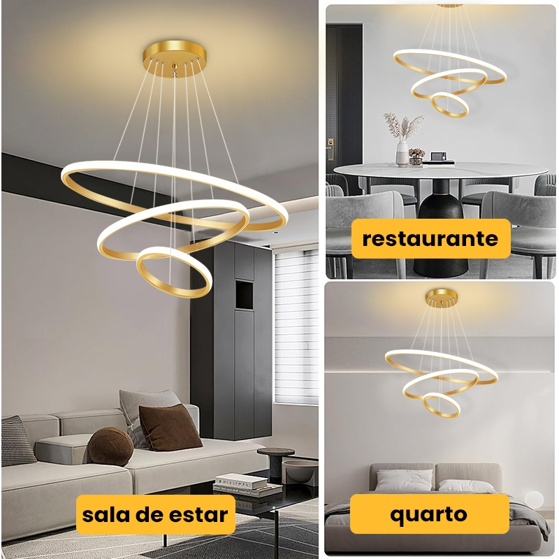 Lustre Pra Sala De Jantar Lustre De Teto Nórdico De Luxo Lustre Para Sala De Jantar e Estar