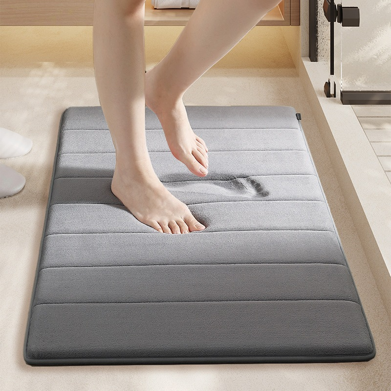 Tapete de Banho Antiderrapante Super Absorvente Secagem Rápida 60x40cm