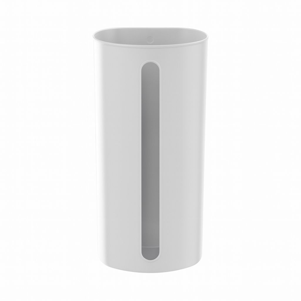 Porta Sacolas de Parede – Organizador Prático e Compacto para Cozinha (Dispenser Puxa Fácil)