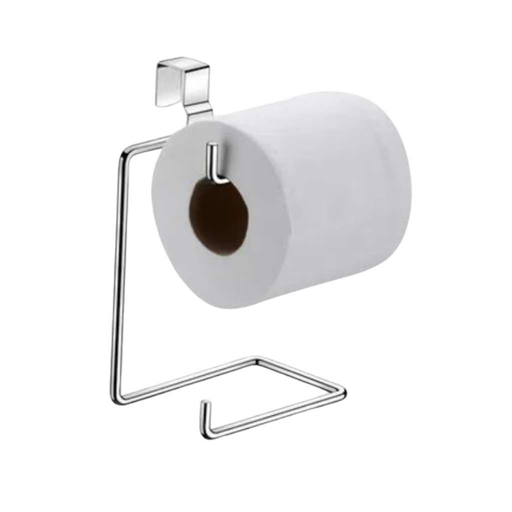 Suporte Duplo para Papel Higiênico – Instalação Sem Furo e Mais Praticidade no Banheiro