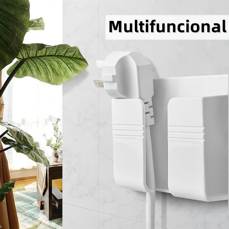 KIT 1/2/5 Suporte De Parede Multifuncional Caixa De Armazenamento Casa Para Carregar Remoto Um Slot Promoção