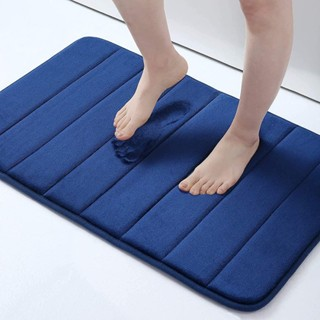 Tapete de Banho Antiderrapante Super Absorvente Secagem Rápida 60x40cm