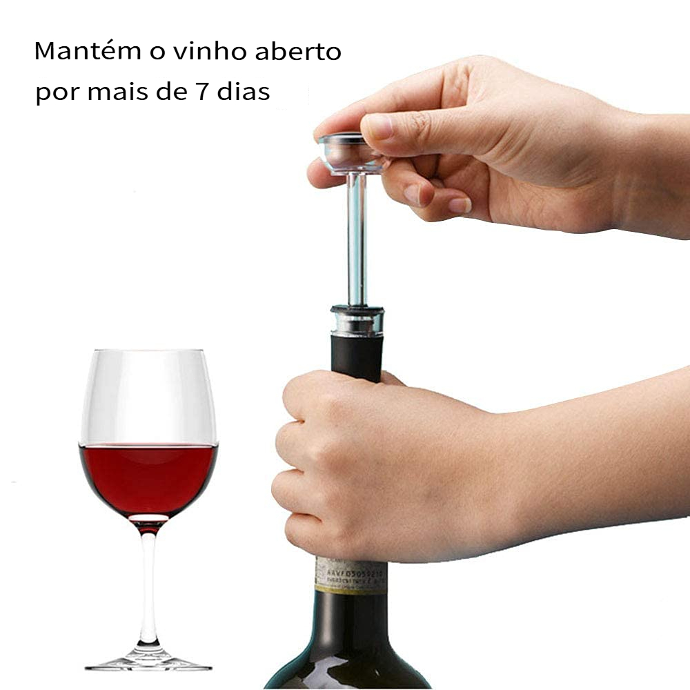 Abridor De Vinho Automático Elétrico Saca Rolha A Pilha Presente Moderno Para Casa