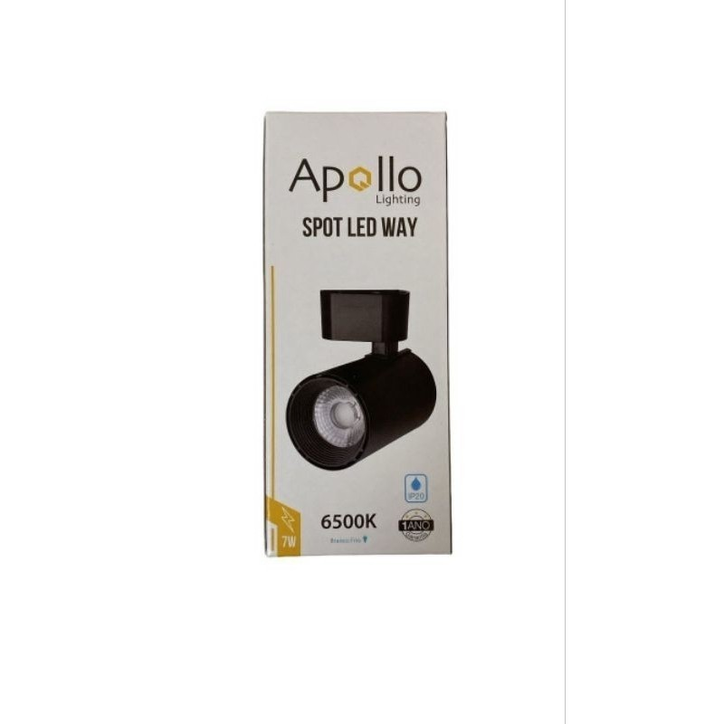 kit Trilho Eletrificado 1m + 4 spots 7w Preto Luz Branco 6500k/Neutro 4000k/Amarelo 3000k