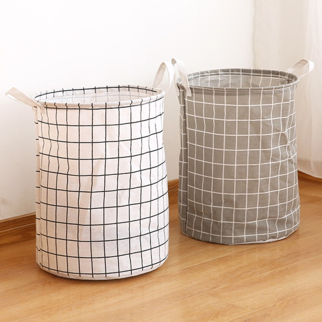 Cesto De Roupas Dobrável Multiuso 40Litro – Impermeável Compacto E Versátil 40L Para Roupa Calça