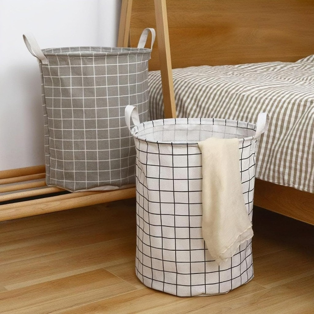 Cesto De Roupas Dobrável Multiuso 40Litro – Impermeável Compacto E Versátil 40L Para Roupa Calça