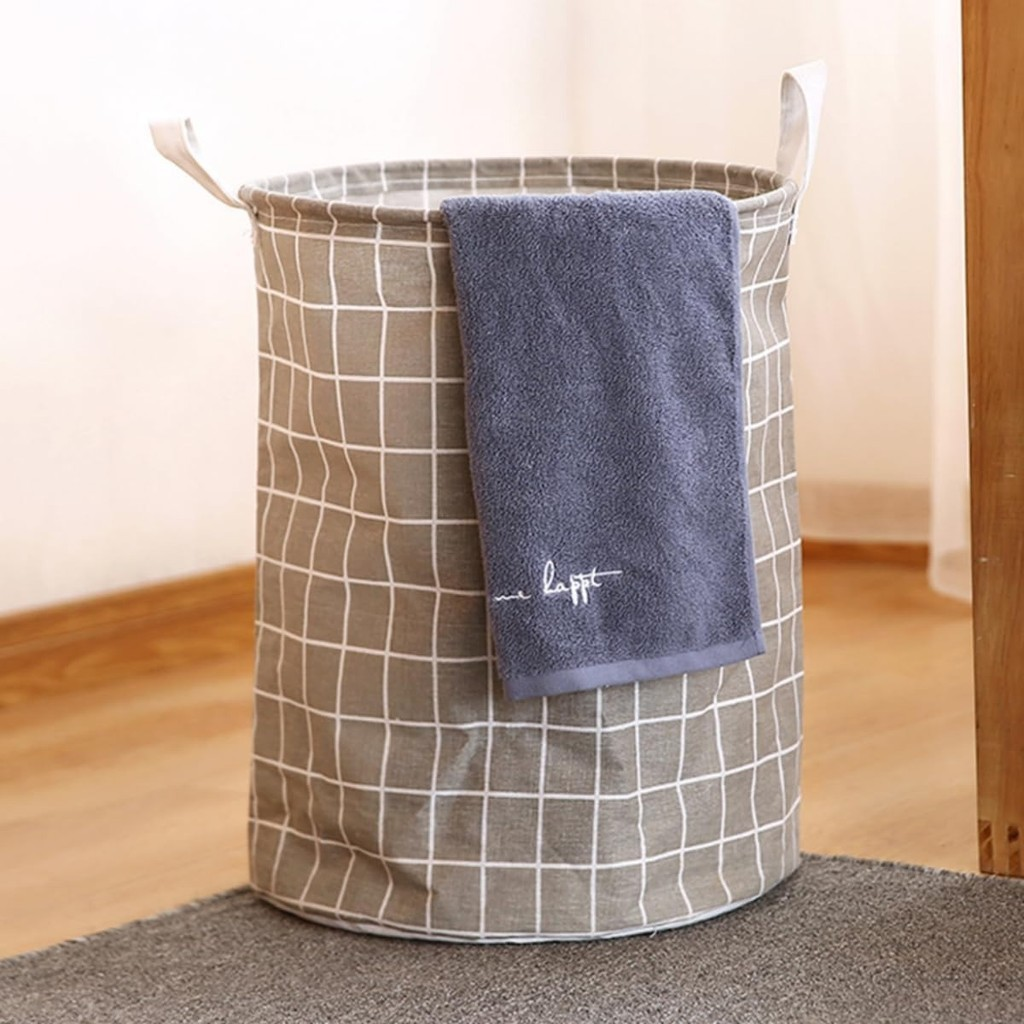 Cesto De Roupas Dobrável Multiuso 40Litro – Impermeável Compacto E Versátil 40L Para Roupa Calça